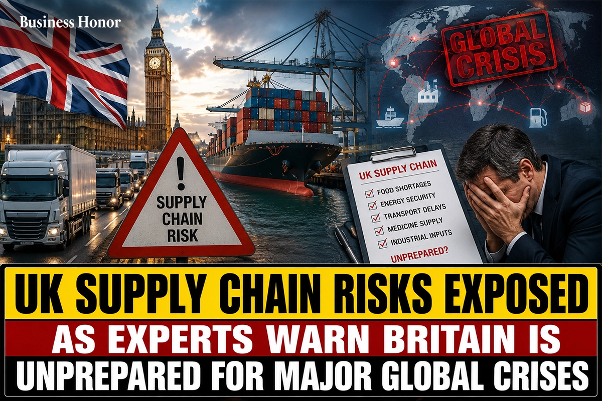 UK Supply Chain Risks Exposed as Experts Warn Britain Is Unprepared for Major Global Crises